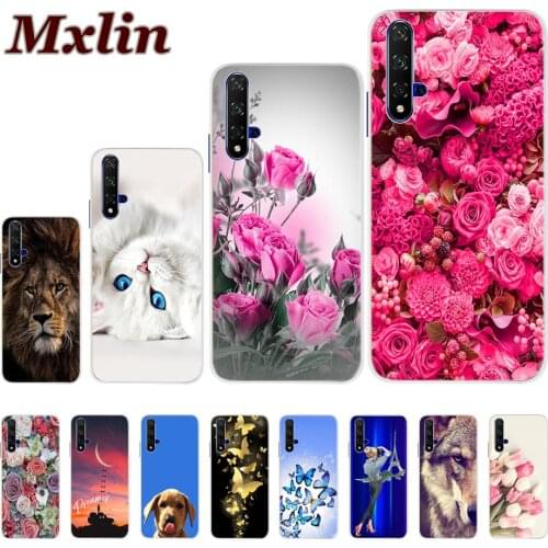 3D Cartoon Case For Huawei Honor 20 Case Honor 20 Soft TPU Protector Phone Back Cover For Huawei Honor 20 Pro Honor20 Pro Fundas