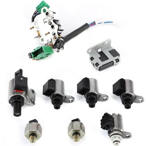 9pcs CVT Valve Body Soelnoid Kit JF011E RE0F10A Replacement Fit for Nissan Altima Auto accessories