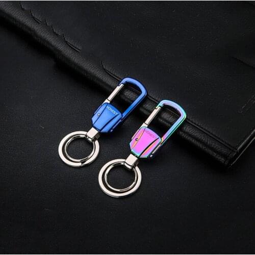 Car Key Chain Auto Styling for Business Mens Waist Key Ring for Peugeot 206 Subaru Forester Volkswagen Kia Optima K5 Keychain