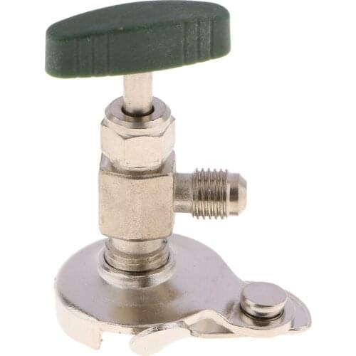 Can Dispensing R-134a AC Conditioner 1/2" Thread Open Valve Tool Bottle