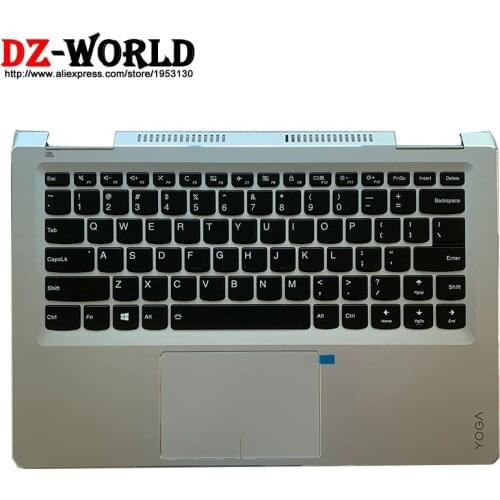 New Shell C Cover Palmrest Upper Case With US English Backlit Keyboard Touchpad for Lenovo Yoga 710-14ISK IKB Laptop 5CB0L47414