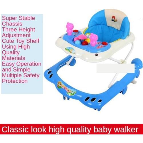 Hot-selling Multifunctional Baby Stroller Foldable Rear Opening Baby Baby Walker 6-12 Months Baby Walker