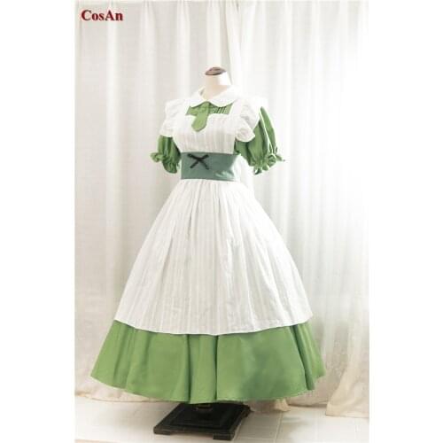 Mermaid Melody Pichi Pichi Pitch Toin Rina Cosplay Costume Elegant Maid Outfit Activity Party Role Play Clothing Custom-Make New