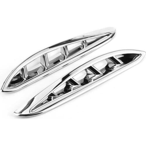 Fog Light Cover Front Fog Light Lamp Decoration Cover Trim Fit for Harrier Venza XU80 2020 2021 Front Fog Lamp Trim