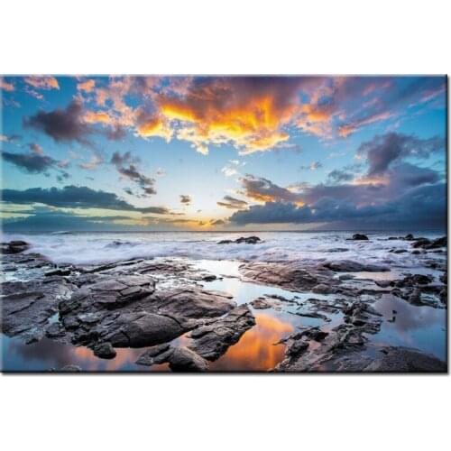 Wholesale Canvas Paintings Wall Art HD Prints Framework Home Decor Landscape series sailing series Pictures/Abstract-125