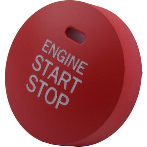 Plastic Red Car Engine Start Stop Button switch fit for Lexus Subaru Toyota Accessories Styling Replace