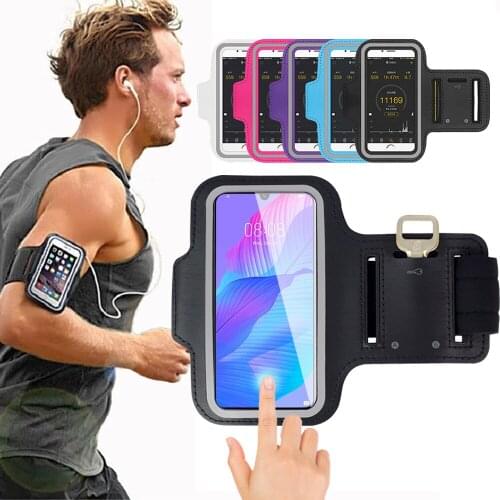 Sports Running Phone Bag for Huawei Y9A Y7A Y7P Y8s Y9S Y9 Y7 Prime 2019 Arm Band For Y8P Y5P Y6P Y6S,Y6 2019 Y5 2019 Case Cover