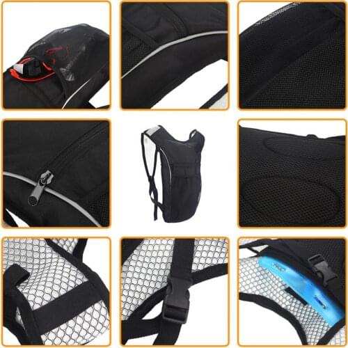 Outdoor sports cycling camping picnic water bag water storage bag backpack ultralight hiking bike riding backpack men and women