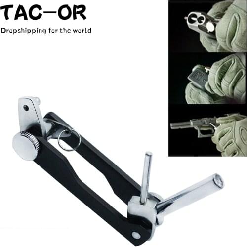 Tactical Multifunction All In One Magazine Base Removal Tool Front Sight Adjustment Tool Pin Punch Tool for Hunting Pistol Glock