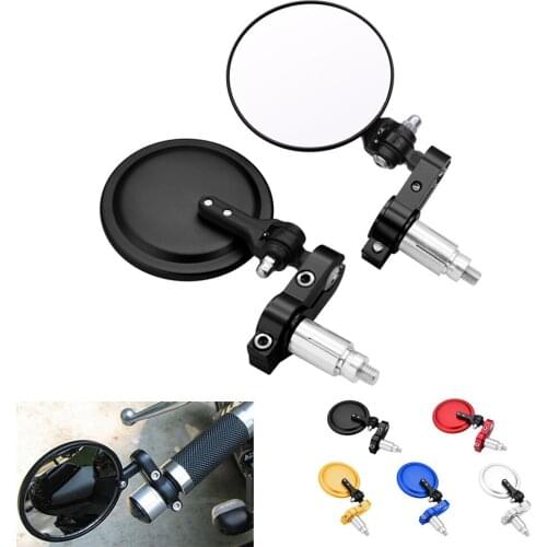 Universal Motorcycle Handle Mirror Aluminum Bar End Rearview Mirrors Accessories For Yamaha XTZ700 TENERE XT1200Z SUPER TENERE