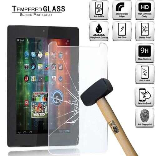 Tablet Tempered Glass Screen Protector Cover for Prestigio MultiPad 8.0 Pro Duo Anti-Screen Breakage HD Tempered Film