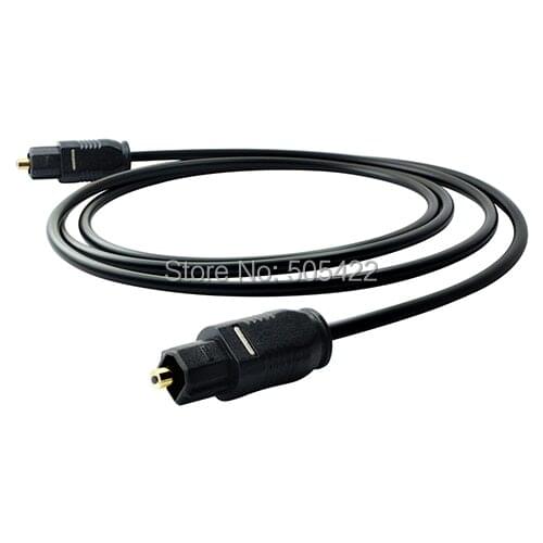 5FT Premium Digital Audio Optical Optic Fiber Cable Toslink Cable Cord 1.5m HD