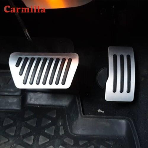 AT Car Clutch Brake Accelerator Pedal Foot Rest Pedals Covers Fit for Mitsubishi ASX LANCER EX Outlander Car Styling Cover