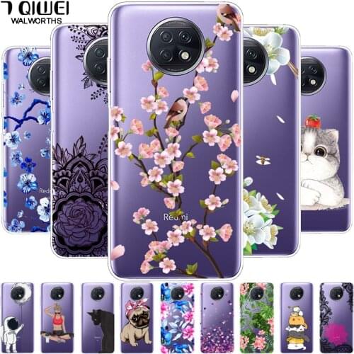 For Xiaomi Redmi Note 9T Case J22 Clear Soft TPU Phone Cover for Xiaomi Redmi Note 9T 5G Case Note9T 9 T Silicone Transparent