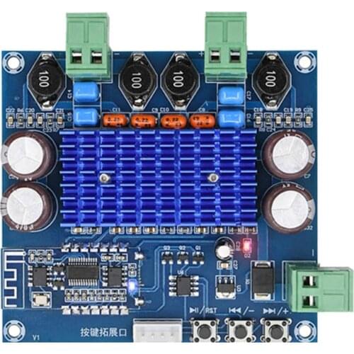 SOTAMIA TPA3116D2 Bluetooth Digital Power Amplifier Board 50W*2 Stereo 2.0 Sound Amplificador Speaker Amplifier Home Audio Amp