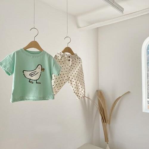 Kids Girls Boys T-Shirts with Print Baby Girls Casual Cartoon Tops Tee Children Summer Short Sleeve T-Shirt Childrens Clothing