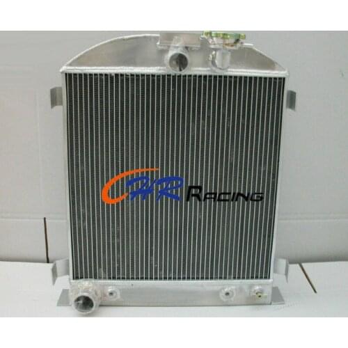 FOR 1932 Ford Chopped Ford engine 32 AT/MT Alloy Aluminum Radiator