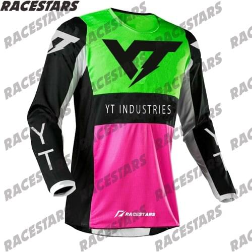 YT INDUSTRIES Motocross Downhill MTB Jersey Enduro Cycling Clothing Team Pro Spexcel Motorcycles Maillot Ciclismo Bike Jersey
