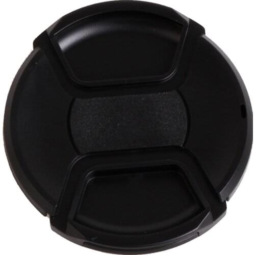 10pcs 49mm 52mm 55mm 58mm 62mm 67mm 72mm 77mm Center Pinch Snap-on Front Lens Cap For Camera Lens Filters