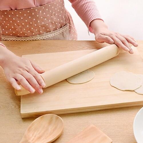 Kitchen Rolling Pin 40cm Pizza Pie Noodles Dumpling Maker Dough Roller Cookies Baking Rolling Sticks Kitchen Accessories
