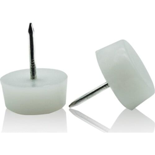 Furniture White Anchor Nails Thickened Anti-skid Heightened Cabinet Tables And Chairs Sofa Floor Mats Plastic Floor Nails
