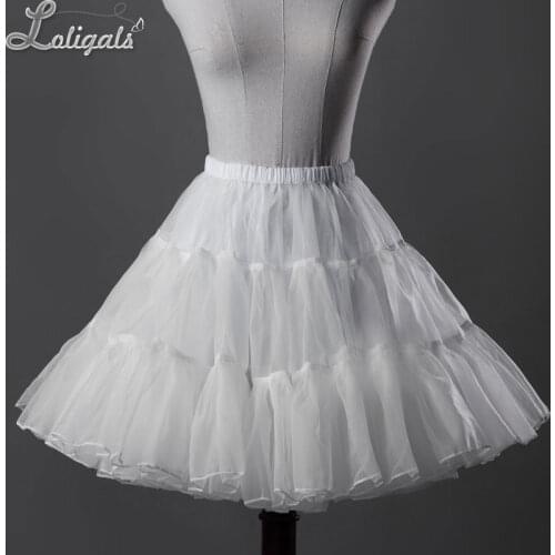 Sweet Organza Short A line Petticoat Womens Tutu UnderSkirt by Classical Puppets