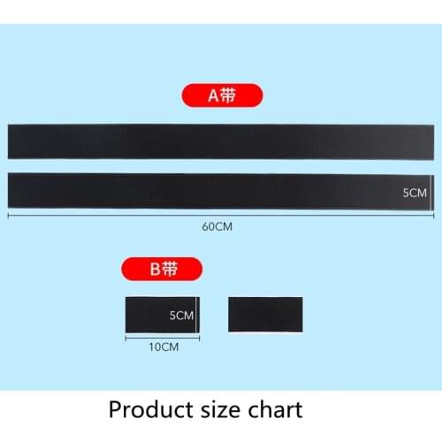 4 Pcs / Set Auto Fire Extinguisher Tape Nylon Belt for Honda civic crv fit Citroen c5 x7 Lexus gx460 gs300