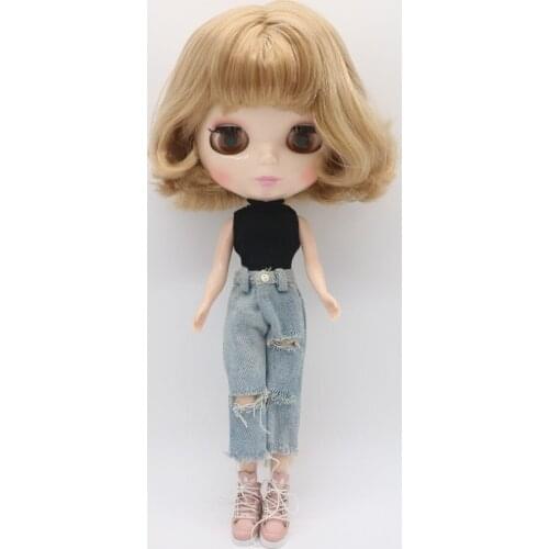Nude Blyth Doll with bang fashion doll factory doll 20170927 short