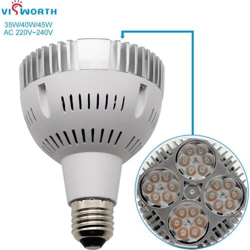 Par30 Led Spotlight 35W 40W 45W Showcase Lamp E27 Warm White Natura White Cold White Led Bulb Ac 220V 230V 240V for Home