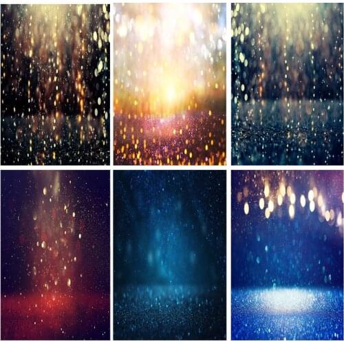 ZHISUXI Vinyl Custom Photography Backdrops Prop Glitter Facula Light Spot Theme Photography Background 21318GBT-02