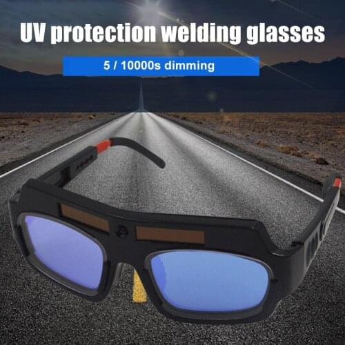 Solar Auto Darkening Welding Goggle Safety Protective Welding Glasses Helmet Anti-Flog GK99