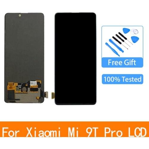 Super Amoled For Xiaomi 9T Mi 9T Pro LCD Display Touch Screen Digitizer Assembly For Xiaomi Redmi K20 Pro K20 Lcd Replace Parts