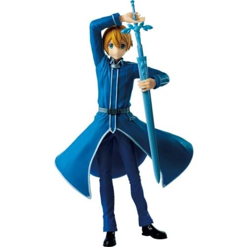 18cm BANDAI Sword Art Online Eugeo Anime characters SAO Alicization Action PVC Collection Model Toy Anime Figure Toys For Kids