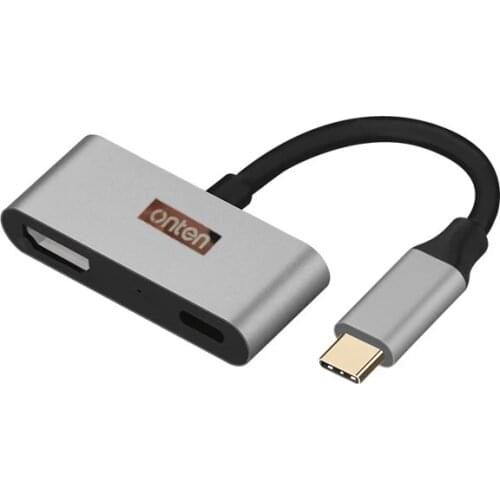 4K 1080P Type C HDTV Video Cable Adapter Converter for Macbook Computer Laptop PC for Huawei Sumsang S9 Phone Screen Share To TV