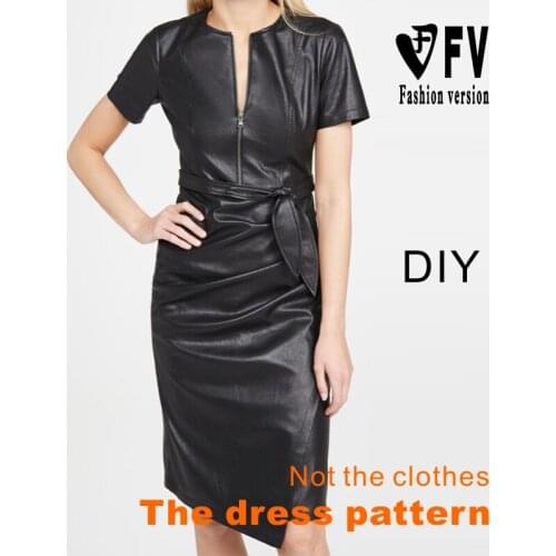 Costume design pattern ladies temperament dress pattern cutting structural drawings BLQ-565