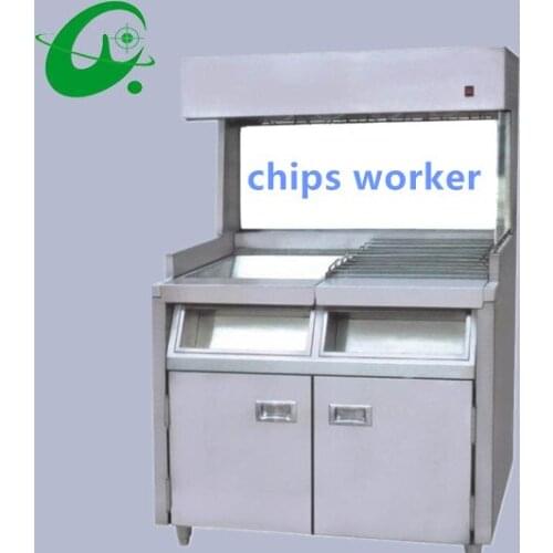 Stainless steel vertical Top Chips Worker french fries fryer