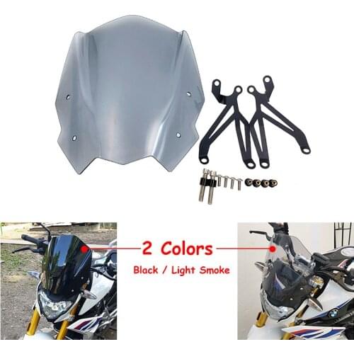 G 310 R High Quality ABS Wind Deflector Screen Windshield Windscreen with Mounting Bracket For BMW G310R 2016 2017 2018 2019