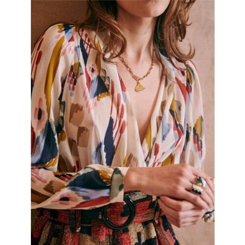 Maylis.me Wrap Blouses