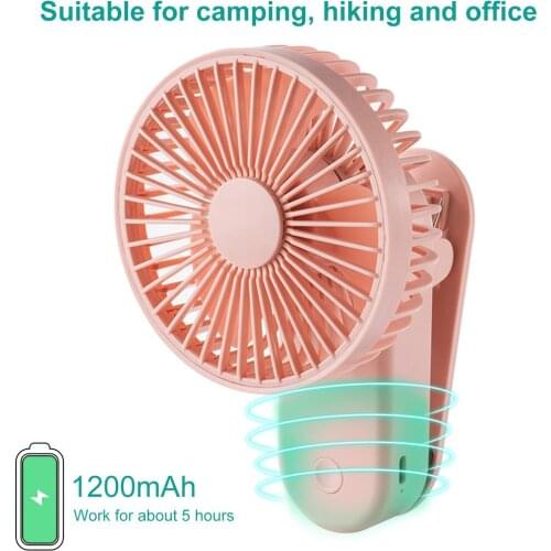 1200mAh USB Chargeable Handheld Portable Fan Magnetic Suction Trap With 3 Speeds Laptop Computer Accessories Drop Shipping