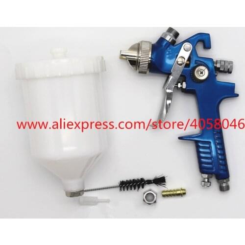 1.4/1.7mm Professional HVLP Air Spray Gun Paint Sprayer 600ml Gravity Feed Airbrush Kit Car Furniture Painting Spraying Tool