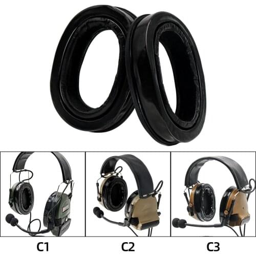 COMTAC I II III Tactical Headset Peltor Comtac Series Gel Ear Pads for Electronic Noise-Canceling Headphones Replace Earmuffs