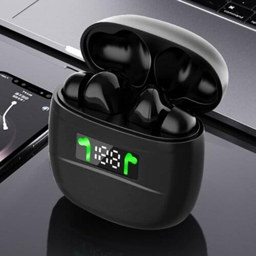 TWS Wireless Earphones Bluetooth 5.0 Headphones IPX7 Waterproof Earbuds LED Display HD Stereo Built-in Mic for Xiaomi iPhone