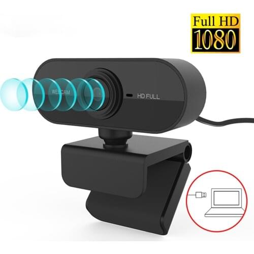 Webcam 1080P Full HD Web Camera With Microphone USB Plug Web Cam For PC Computer Mac Laptop Desktop YouTube Skype Mini Camera