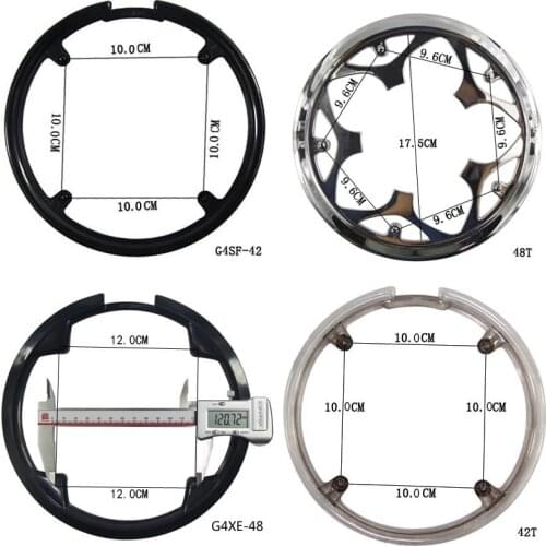 Bicycle Chainwheel Protection Cover MTB Mountain Bike Folding Road Bicycle Chain Wheel Crankset Protect Shell Protective Device
