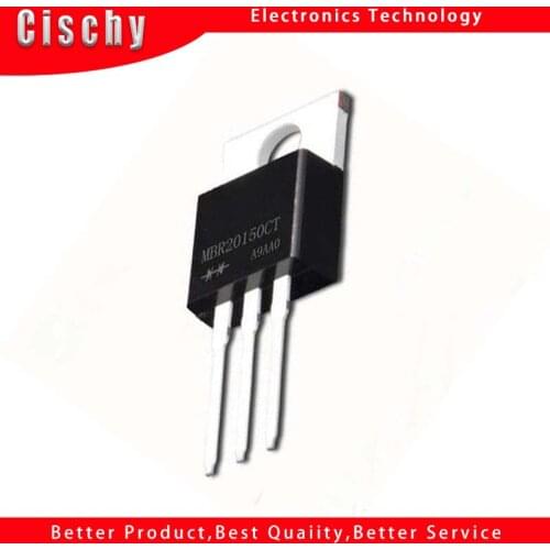 10pcs MBR20150CT TO-220 MBR20150 TO220 MBR20150C and original In Stock