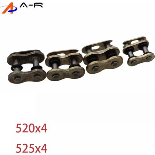 4Pcs 428 520 525 530 Cam Chain Connector Joints Chain Speed Quick Master Missing Link for Honda Harley Kawasaki Yamaha Suzuki