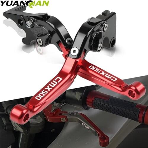 CNC Motorcycle Accessories Folding Extendable Brake Clutch Levers For HONDA REBEL/CMX 500/300 CMX 500 CMX 300 2017 2018 2019