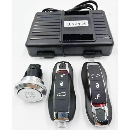For 05-12 Porsche Panamera/Boxster/Cayman/911 Car Add Push to Start Stop System Remote Start and PKE Keyless GO Entry CAN BUS