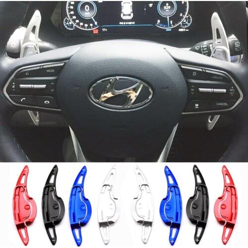For Hyundai Santafe Santa Fe TM Highlander Hybrid Active X Car Steering Wheel Quick Paddle Shifter DSG Extender Car Accessories
