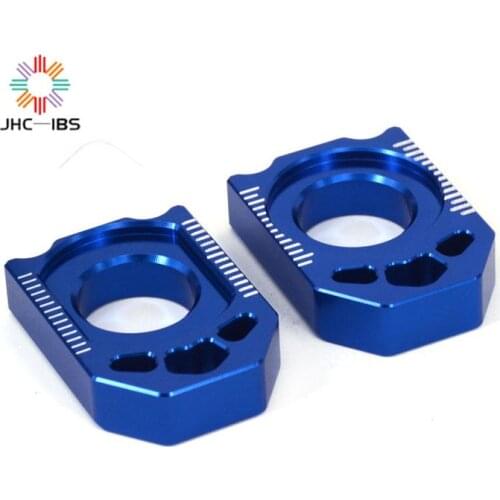 For Yamaha YZ 125 250 250F 450F 125X 250X YZ250FX YZ450FX WR250F WR450F WR250R WR250X Motorcycle Rear Axle Chain Adjuster Blockr